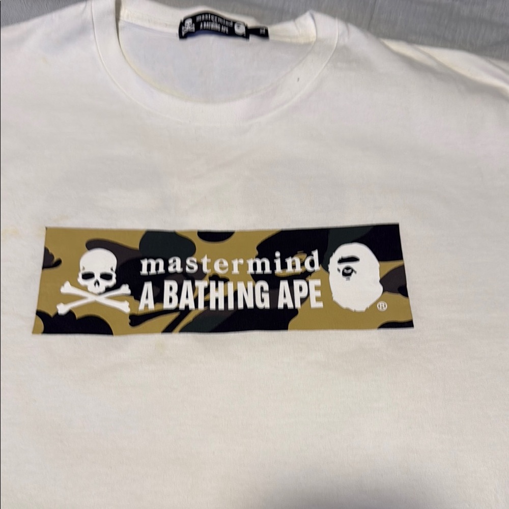 Bape X Mastermind T-shirt Collab